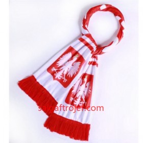 Polen VM 2018 Halstørklæde Hvid Red